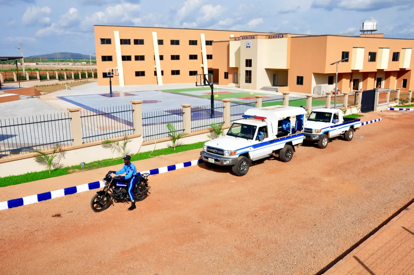 Blue Horizon Schools campus security team 1